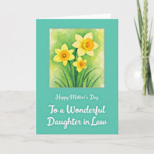 Watercolor Flower Mom Card