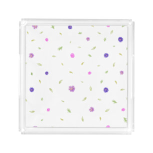 Watercolor Flower Vanity Tray – Flower Gifts