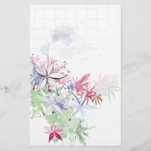 watercolor flowers (Front)