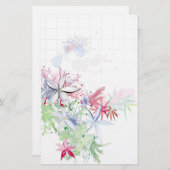 watercolor flowers (Front/Back)