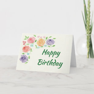 large print birthday cards