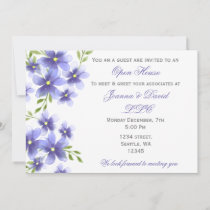 Watercolor Flowers Corporate party Invitation
