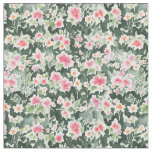 Watercolor Flowers Fabric