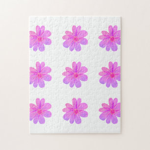 Watercolor flowers  jigsaw puzzle
