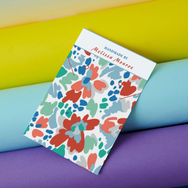 Watercolor Flowers Necklace Earring Jewelry  (Creator Uploaded)