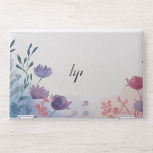 Watercolor Flowers Painting,HP EliteBook X360 1040 HP Laptop Skin