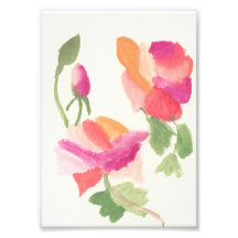 Watercolor flowers