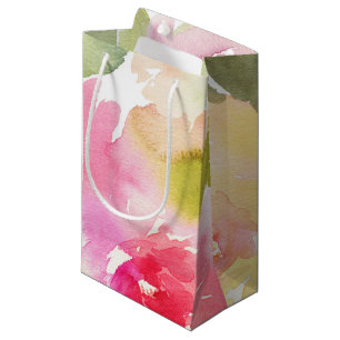 Watercolor Foliage Gift Bag