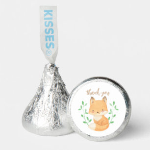 Watercolor Fox Baby Shower Hershey®'s Kisses®