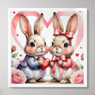 Watercolor  framed art