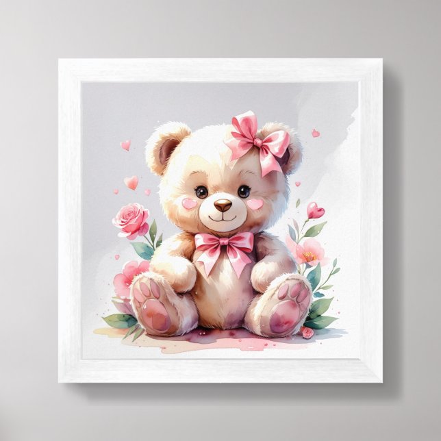 Watercolor  framed art (Framed Front)