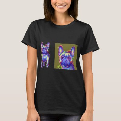 Watercolor French Bulldog T-Shirt