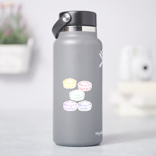 Watercolor French Macarons Sticker