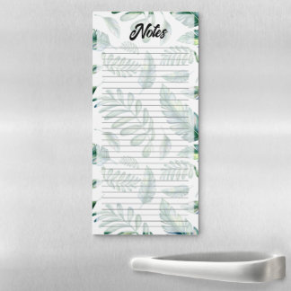 Watercolor Fridge Notes To Do List Magnetic Notepad