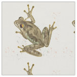Watercolor Frog Fabric