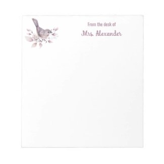Watercolor From The Desk Of Feminine Botanical