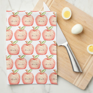  Watercolor Fruit Apple Kitchen Towel