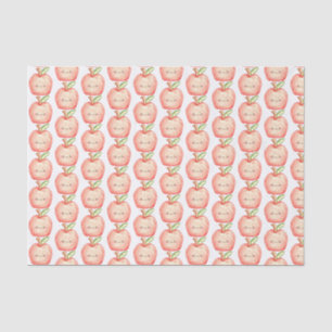Watercolor Fruit Apple Tissue Paper