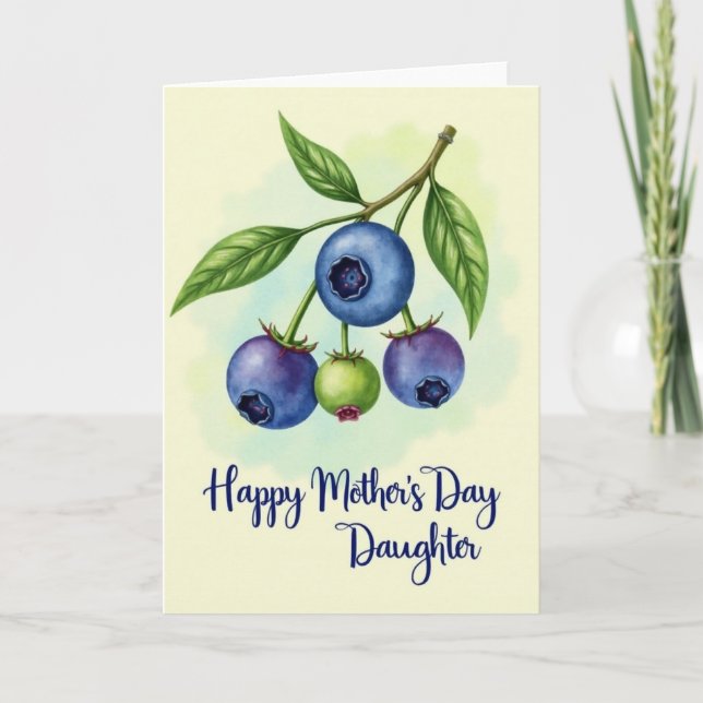 Watercolor Fruit Mothers Day Card (Front)