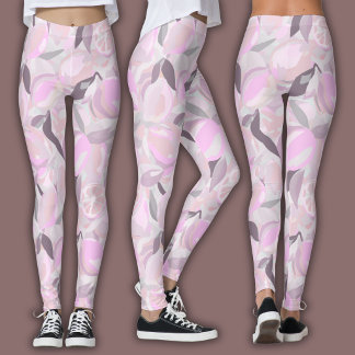 Watercolor Fruit Pattern | Vibrant Citrus Leggings