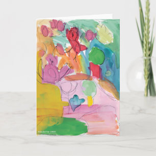 Watercolor Fun - KidsArt for CHOC Card