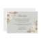 Watercolor Funeral Thank You Card | Memorial Card