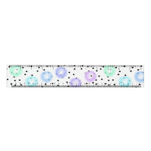 Watercolor Funfetti Ruler