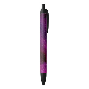 Watercolor Galaxies purple pink  Pen