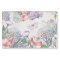 Watercolor Garden Flowers Butterfly Dragonfly