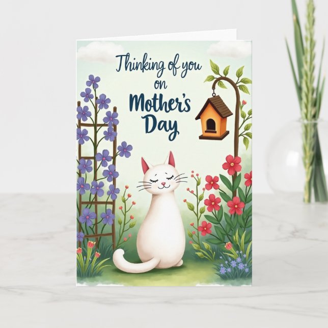 Watercolor Garden Mother Card (Front)