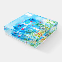 Watercolor Garden of Faith