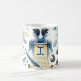 Watercolor Gemini Coffee Mug