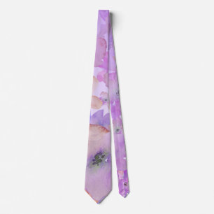 *~* Watercolor Gentle Floral Beauty Tie