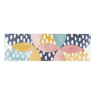 Watercolor Geometric Circles Ruler