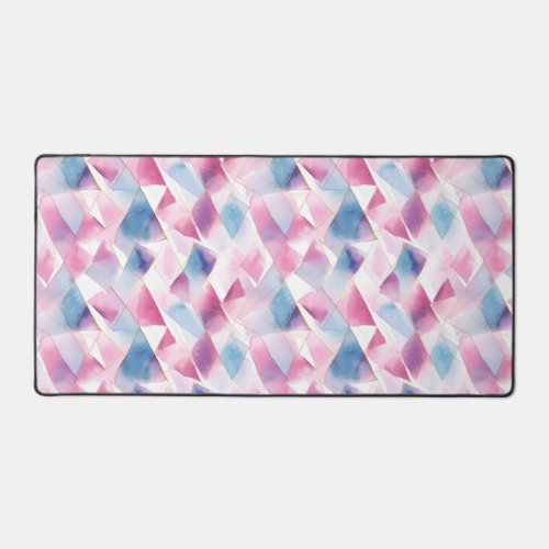 Watercolor Geometric Dream Desk Mat