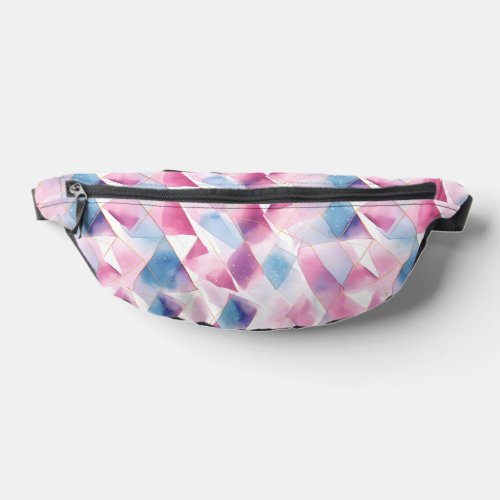 Watercolor Geometric Dream Fanny Pack