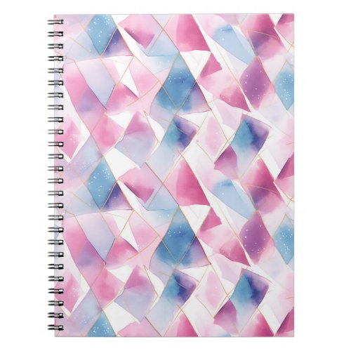 Watercolor Geometric Dream Notebook