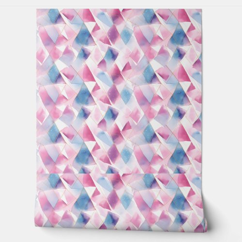 Watercolor Geometric Dream Wallpaper