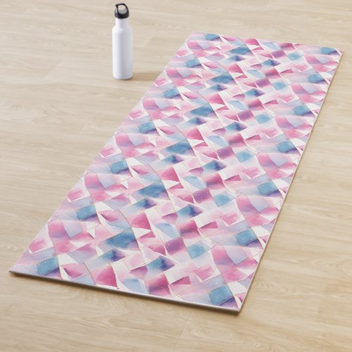 Watercolor Geometric Dream Yoga Mat