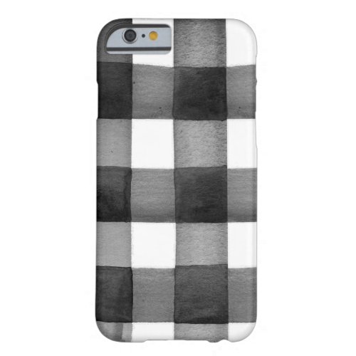 Watercolor Gingham iPhone Case