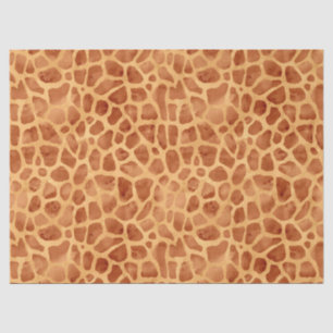 Watercolor Giraffe Print Tissue Paper