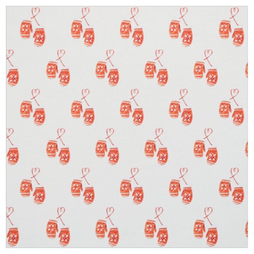 Watercolor Gloves Fabric