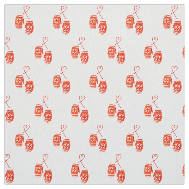Watercolor Gloves Fabric (Swatch)