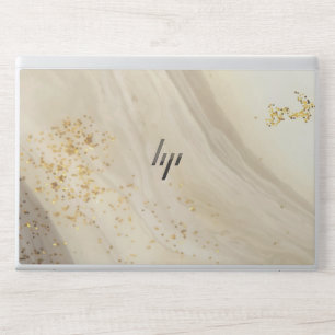 watercolor gold glitter marble HP EliteBook 840 G5 HP Laptop Skin