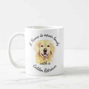 Watercolor Golden Retriever Dog Pet Animal Coffee Mug