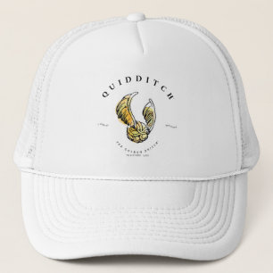 Watercolor Golden Snitch Trucker Hat