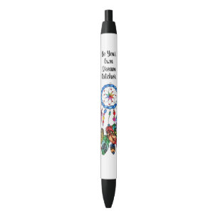Watercolor gorgeous rainbow dream catcher pen