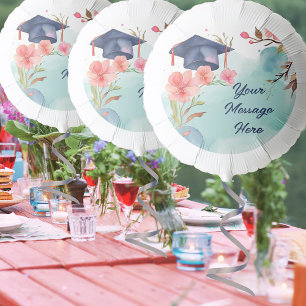 Watercolor Graduation Celebration Balloon
