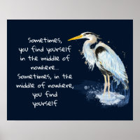 Heron bird slogan print hoodie deals