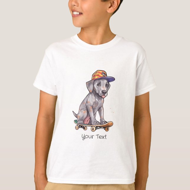 Watercolor Great Dane Boy T-Shirt  (Front)